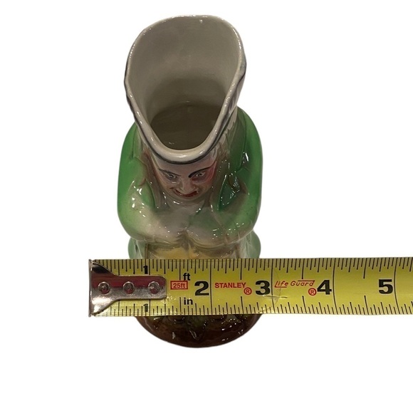 Toby Jug Mug Pitcher Made in England Tavern Décor Médieval Ambiance Vintage - Picture 9 of 10